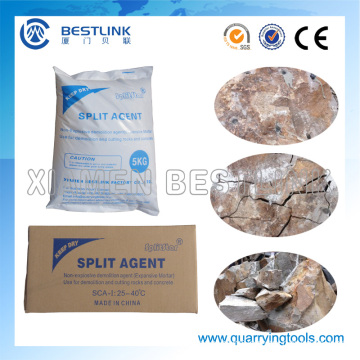 Safe Soundless Non Explosive Rock Blasting Stone Cracking Chemical Powder